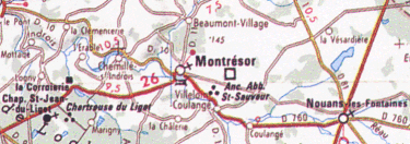 extrait de la carte