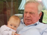 2011 - Faustine et son grand-père